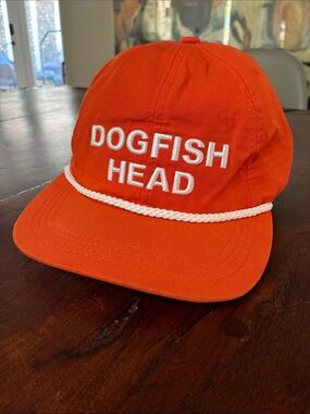 Dogfish Head Miami * Orange Corded Snapback Hat